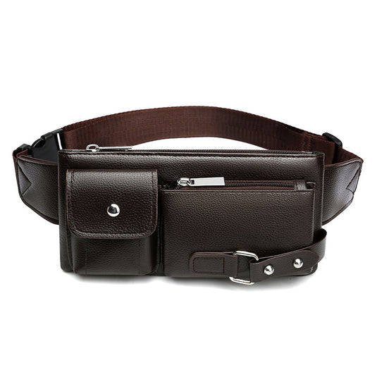 Men’s Leather Belt Bag — $19.99 each or Add 2 for $29.98 + Free Shipping - Discount Applied At Checkout