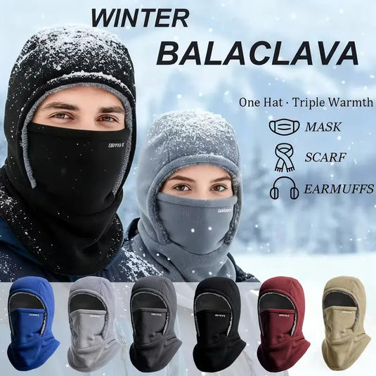 All-Weather Fleece Balaclava Hat Unisex