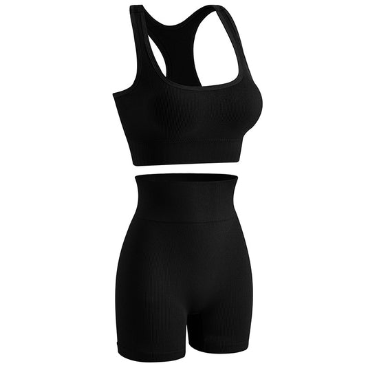 Women's Sports Bra & Shorts (Buy 2 Get 1 Free) + Free Shipping - Discount Applied At Checkout